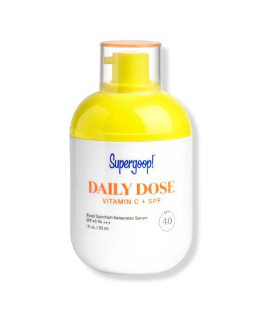 Supergoop! Daily Dose Vitamin C + SPF 40 Brightening Serum 1.0 oz