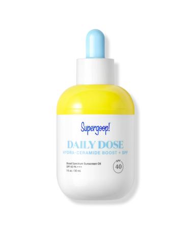 Supergoop! Daily Dose Hydra-Ceramide Boost + SPF 40 Face Oil 1.0 oz