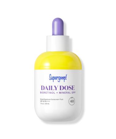 Supergoop! Daily Dose Bioretinol + Mineral SPF 40 1.0 oz