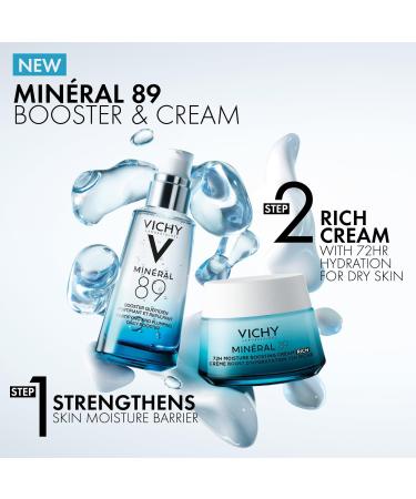 Vichy Minéral 89 Rich Cream with Hyaluronic Acid 1.69 oz - Transform Your Style with the Best Innovation Today! - Buy Online on GoSupps.com