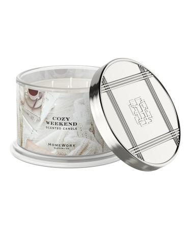 HomeWorx Cozy Weekend 4-Wick Scented Candle - Transform Your Style with the Best Innovation Today! - Buy Online on GoSupps.com