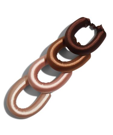 Discover Kitsch Rosewood Jumbo Satin Flexi Rods 4 ct - Elevate Your Style Instantly! - Buy Online on GoSupps.com