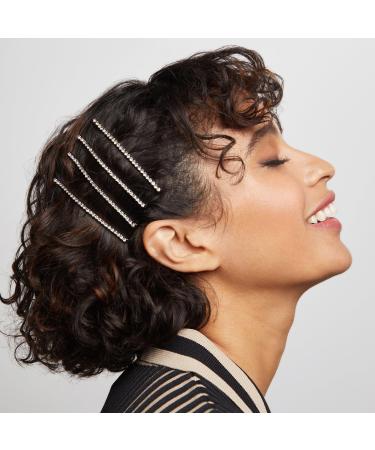 Kitsch Extra Long Rhinestone Bobby Pins 4 ct - Transform Your Style with the Best Innovation Today! - Buy Online on GoSupps.com