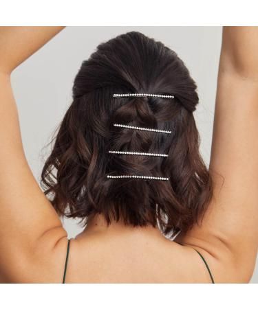 Kitsch Extra Long Rhinestone Bobby Pins 4 ct - Transform Your Style with the Best Innovation Today! - Buy Online on GoSupps.com