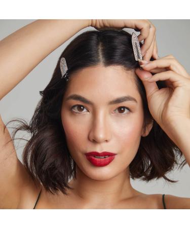 Kitsch Metal Rhinestone Creaseless Hair Clips 2 ct - Transform Your Style with the Best Innovation Today! - Buy Online on GoSupps.com