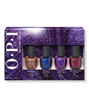 OPI Big Zodiac Energy 4 Piece Nail Lacquer Mini Pack