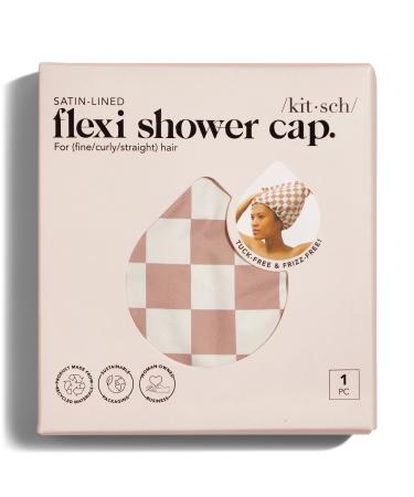Discover Kitsch Satin-Lined Shower Cap - Elevate Your Style Instantly! - Buy Online on GoSupps.com