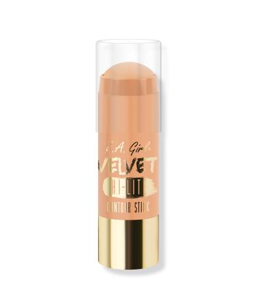 L.A. Girl Velvet Contour Highlight Stick Cashmere 0.2 oz
