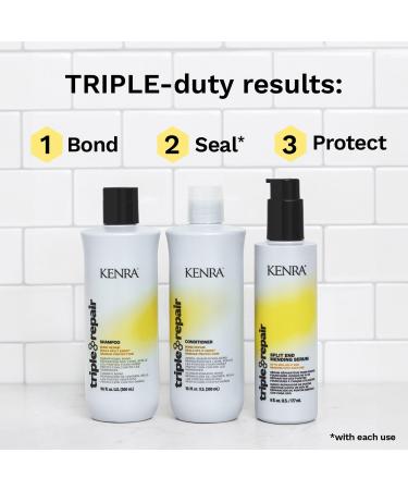 Discover Kenra Professional Triple Repair Split End Mending Serum 6.0 oz - Elevate Your Style Instantly! - Buy Online on GoSupps.com