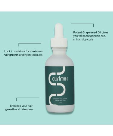 Discover CurlMix Growth Serum 2.0 oz - Elevate Your Style Instantly! - Buy Online on GoSupps.com