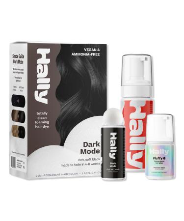 HALLY Color Cloud Foaming Hair Color Dark Mode