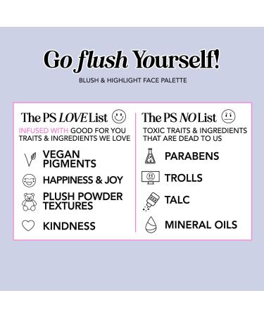 Polite Society Go Flush Yourself Blush & Highlight Face Palette 0.44 oz - Transform Your Style with the Best Innovation Today! - Buy Online on GoSupps.com