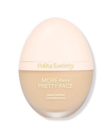Polite Society More Than a Pretty Face Skin-Caring Foundation Fair Warm 1.0 oz
