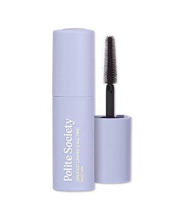 Polite Society Travel Size Greatest Lashes of All Time Volumizing, Lengthening, Lifting & Curling Mascara Beyond Black