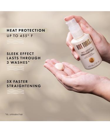Discover Hot Tools Pro Artist Straight Heat, Heat Activated Straightening Serum 5.0 oz - Elevate Your Style Instantly! - Buy Online on GoSupps.com