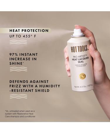 Discover Hot Tools Pro Artist Heat Lacquer Seal Thermal Activated Hi-Shine Spray 3.4 oz - Elevate Your Style Instantly! - Buy Online on GoSupps.com