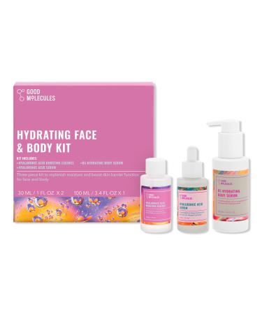 Good Molecules Hydrating Face & Body Kit