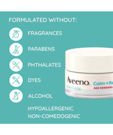 Discover Aveeno Calm + Restore Age Renewal Eye Gel for Sensitive Skin, Fragrance Free 0.5 oz - Elevate Your Style Instantly! - Buy Online on GoSupps.com