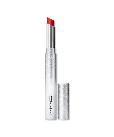 MAC Powder Kiss Velvet Blur Slim Merry Cherry (bright red)