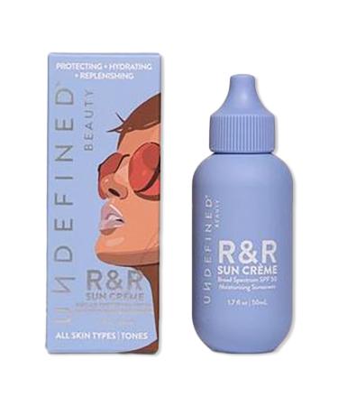 Undefined Beauty R&R Sun Cr?me SPF 50 Moisturizer 1.7 oz