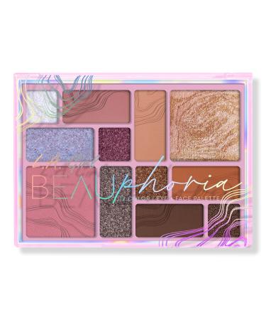 L.A. Girl Beau Phoria Gaze & Amaze 12 Color Eye & Face Palette 0.63 oz