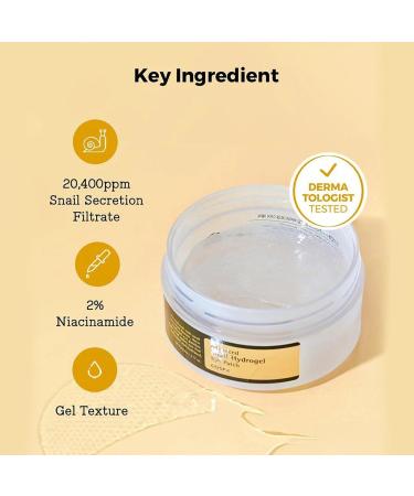 COSRX Advanced Snail Hydrogel Eye Patch 60 ct - Transform Your Style with the Best Innovation Today! - Buy Online on GoSupps.com
