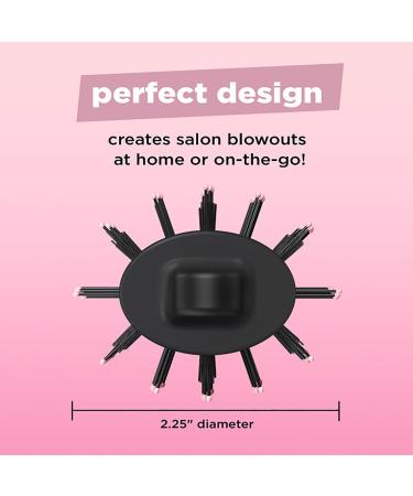 Conair InfinitiPRO By Conair The Knot Dr. Detangling Compact Mini Hot Air Brush - Transform Your Style with the Best Innovation Today! - Buy Online on GoSupps.com