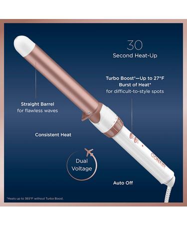 Discover Conair Double Ceramic Rose Gold 1" Clipless Wand 1 in - Elevate Your Style Instantly! - Buy Online on GoSupps.com