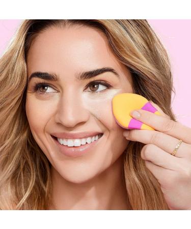 Real Techniques Miracle 2-In-1 Dual Sided Powder Puff Duo 2 ct - Discover Premium Quality Shop now! - Buy Online on GoSupps.com