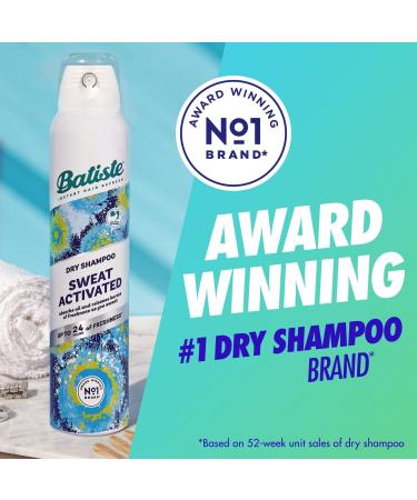 Discover Batiste Sweat Activated Dry Shampoo 3.81 oz - Elevate Your Style Instantly! - Buy Online on GoSupps.com