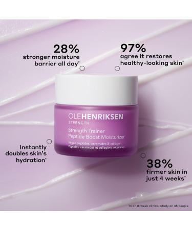 Discover OLEHENRIKSEN Strength Trainer Skin Barrier Moisturizer with Peptides 1.7 oz - Elevate Your Style Instantly! - Buy Online on GoSupps.com