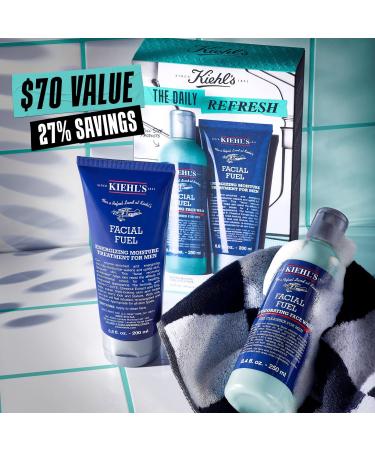 Discover Kiehl's Since 1851 The Daily Refresh Facial Fuel Gift Set - Elevate Your Style Instantly! - Buy Online on GoSupps.com