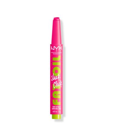 NYX Professional Makeup Fat Oil Slick Click Vegan Lip Balm Thriving 0.07 oz