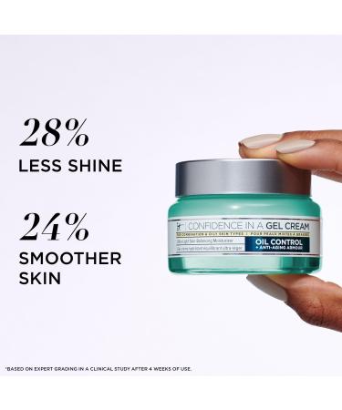 Discover IT Cosmetics Confidence in a Gel Cream Oil-Free Moisturizer 2.0 oz - Elevate Your Style Instantly! - Buy Online on GoSupps.com