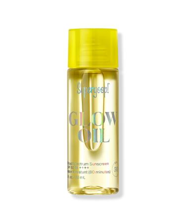 Supergoop! Mini Glow Oil SPF 50 Dry Body Oil Sunscreen 1.0 oz