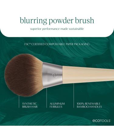 EcoTools Blurring Powder Face Makeup Brush 1 ct - Transform Your Style with the Best Innovation Today! - Buy Online on GoSupps.com