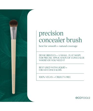 EcoTools Precision Concealer Makeup Brush 1 ct - Transform Your Style with the Best Innovation Today! - Buy Online on GoSupps.com