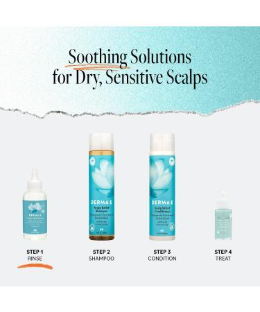 DERMA E Scalp Relief Rinse 4.0 oz - Discover Premium Quality Shop now! - Buy Online on GoSupps.com