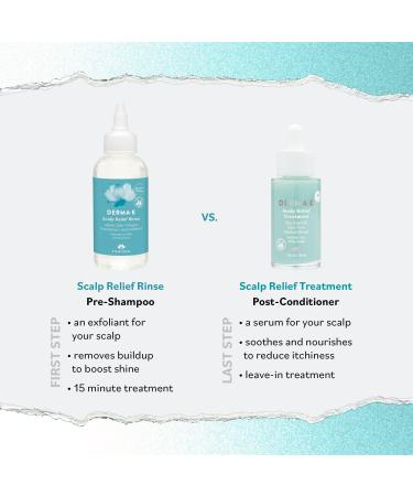 DERMA E Scalp Relief Rinse 4.0 oz - Discover Premium Quality Shop now! - Buy Online on GoSupps.com