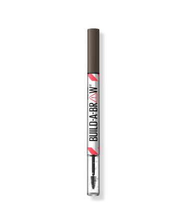 Maybelline Build-A-Brow 2-In-1 Brow Pen and Sealing Gel Black Brown 0.034 oz