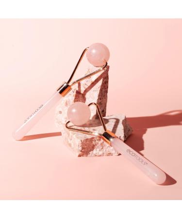 EcoTools Rose Quartz Round Contour Facial Roller 1 ct - Discover Premium Quality Shop now! - Buy Online on GoSupps.com
