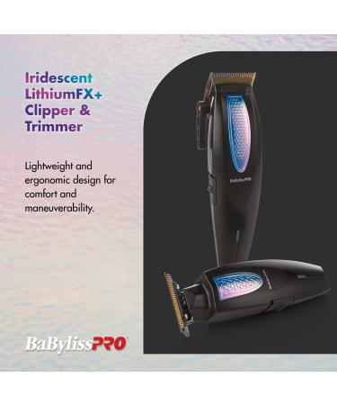 BaBylissPRO LithiumFX+ Ergonomic Clipper and Trimmer Duo Pack - Transform Your Style with the Best Innovation Today! - Buy Online on GoSupps.com