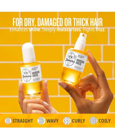 Discover Sol de Janeiro Brazilian Glossy Nourishing Anti-Frizz Hair Oil 2.0 oz - Elevate Your Style Instantly! - Buy Online on GoSupps.com