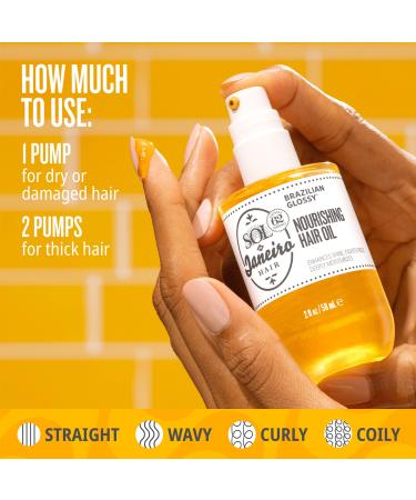 Discover Sol de Janeiro Brazilian Glossy Nourishing Anti-Frizz Hair Oil 2.0 oz - Elevate Your Style Instantly! - Buy Online on GoSupps.com
