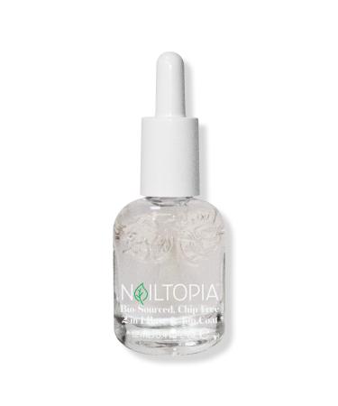 Nailtopia 2-In-1 Base & Top Coat .41 oz