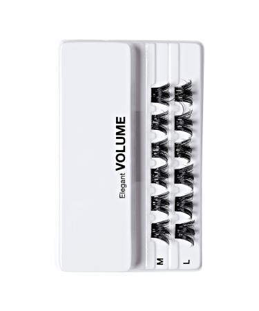 Kiss imPRESS Press-On Falsies Eyelash Clusters, Elegant Volume 12 ct - Transform Your Style with the Best Innovation Today! - Buy Online on GoSupps.com