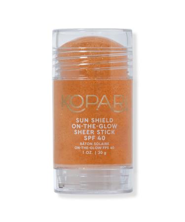 Kopari Beauty Sun Shield On-The-Glow Sheer Stick Sunscreen SPF 40 1.0 oz