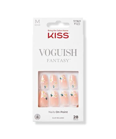 Kiss Voguish Fantasy Press-On Nails 4 Wheel Drive 28 ct