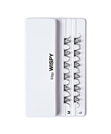 Discover Kiss imPRESS Press-On Falsies Eyelash Clusters, Edgy Wispy 12 ct - Elevate Your Style Instantly! - Buy Online on GoSupps.com