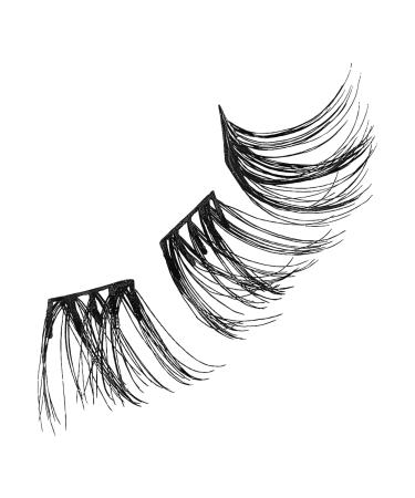 Discover Kiss imPRESS Press-On Falsies Eyelash Clusters, Edgy Wispy 12 ct - Elevate Your Style Instantly! - Buy Online on GoSupps.com